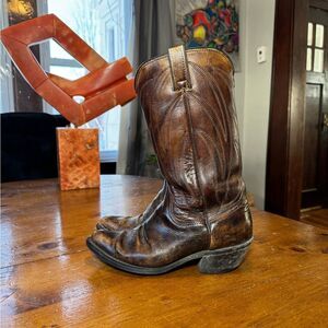Vintage Wrangler Cowboy Boots Sz 7 D
